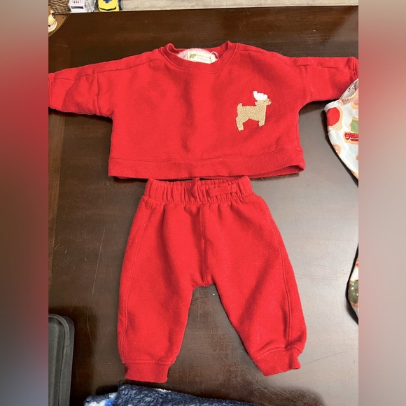 Reindeer, baby sweatsuit MONICA & ANDY 3-6 months - Picture 1 of 3
